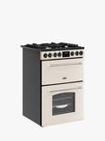 Belling Farmhouse Electric Dual Fuel Cooker, Cream