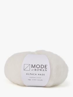 MODE at Rowan Alpaca Haze Knitting Yarn, 25g, Jasmine