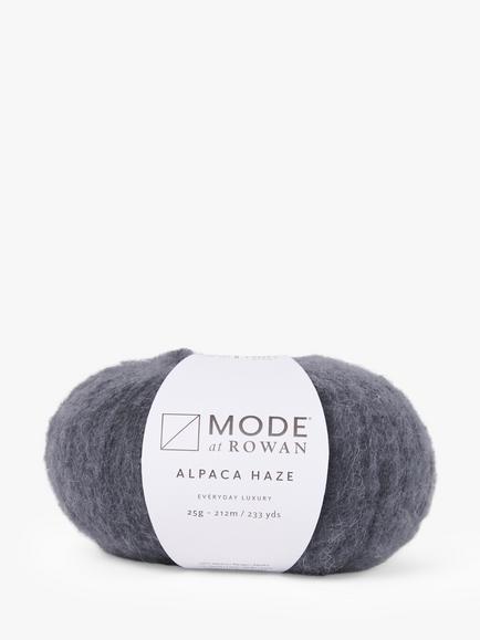 MODE at Rowan Alpaca Haze Knitting Yarn, 25g, Shadow
