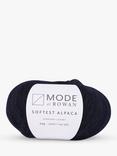 MODE at Rowan Softest Alpaca Knitting Yarn, 50g, Midnight