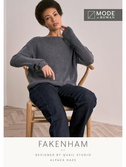 MODE at Rowan Fakenham Sweater Knitting Pattern, Multi