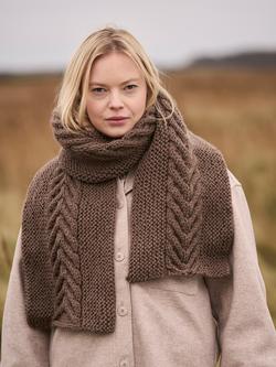 MODE at Rowan Highoak and Isle Scarf and Hat Knitting Pattern - view 2, Multi