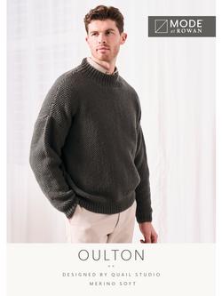 MODE at Rowan Oulton Men's Sweater Knitting Pattern, Multi