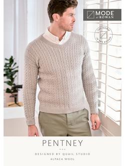 MODE at Rowan Pentney Men's Sweater Knitting Pattern, Multi