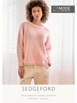MODE at Rowan Sedgeford Sweater Knitting Pattern, Multi