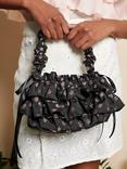 Sister Jane Dream Pepper Ruffle Bag, Black