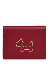 Clay & Pink Radley Reads Dog in Chair Bifold Leather Wallet Radley hotsell London