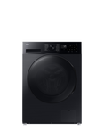 Samsung Series 5 AI Energy WD11DG5B15BBU1 Wi-Fi Enabled Freestanding Washer Dryer, 11/6kg Load, 1400rpm Spin, Black