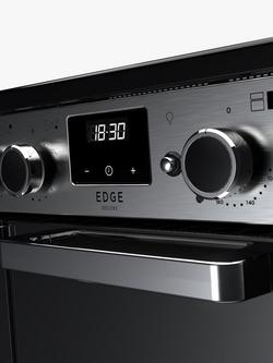 Rangemaster Edge Deluxe EDDL90EIGBLK/CM1 90cm Electric Range Cooker with Induction Hob, Black - view 2, Black