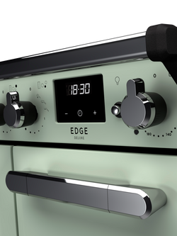 Rangemaster Estel Deluxe ESDL90EIPMNT/CM1 90cm Electric Range Cooker with Induction Hob, Mint - view 2, Mint