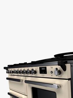 Rangemaster Estel Deluxe ESDLO110DFPPCR/CM1 110cm Dual Fuel Range Cooker with Gas Hob, Pale Cream - view 2, Pale Cream