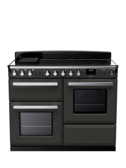 Rangemaster ESDLO110EIPSLT/CM1 110cm Electric Range Cooker with Induction Hob, Slate, Slate