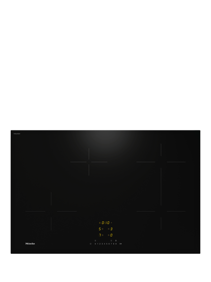 Miele KM 7373 FL 75-80cm Induction Hob, Black, Black