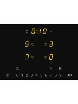 Miele KM 7373 FL 75-80cm Induction Hob, Black - view 2, Black