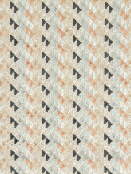 Harlequin Vidi Furnishing Fabric, Sky/Slate/Taupe