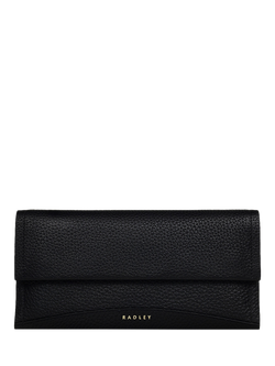 Radley The Chancery Leather Large Purse, Black, Black