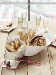 Villeroy & Boch Boston Stemmed Champagne Glass Flute, Set of 4, 120ml, Clear