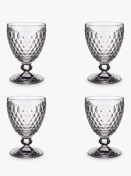 Villeroy & Boch Boston Red Wine Goblet Glass, Set of 4, 200ml, Clear