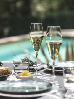 Villeroy & Boch La Divina Champagne Glass Flute, Set of 4, 120ml, Clear - view 2, Clear