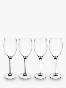 Villeroy & Boch Maxima White Wine Glass, Set of 4, 120ml, Clear, Clear