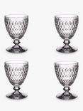 Villeroy & Boch Boston Stemmed Water Glass, Set of 4, 250ml, Clear