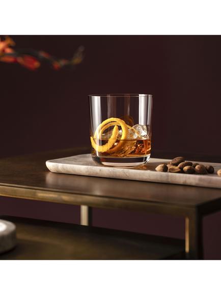 Villeroy & Boch La Divina Old Fashioned Whisky Glass Tumbler, Set of 4, 250ml, Clear - view 2, Clear