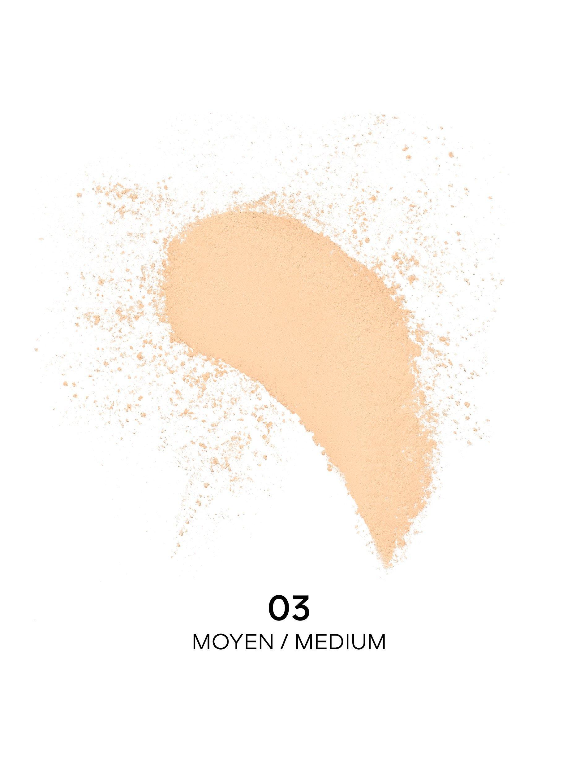 Product image 3 of 6, which shows Guerlain Parure Gold Skin Diamond Micro-Powder, 03 Medium