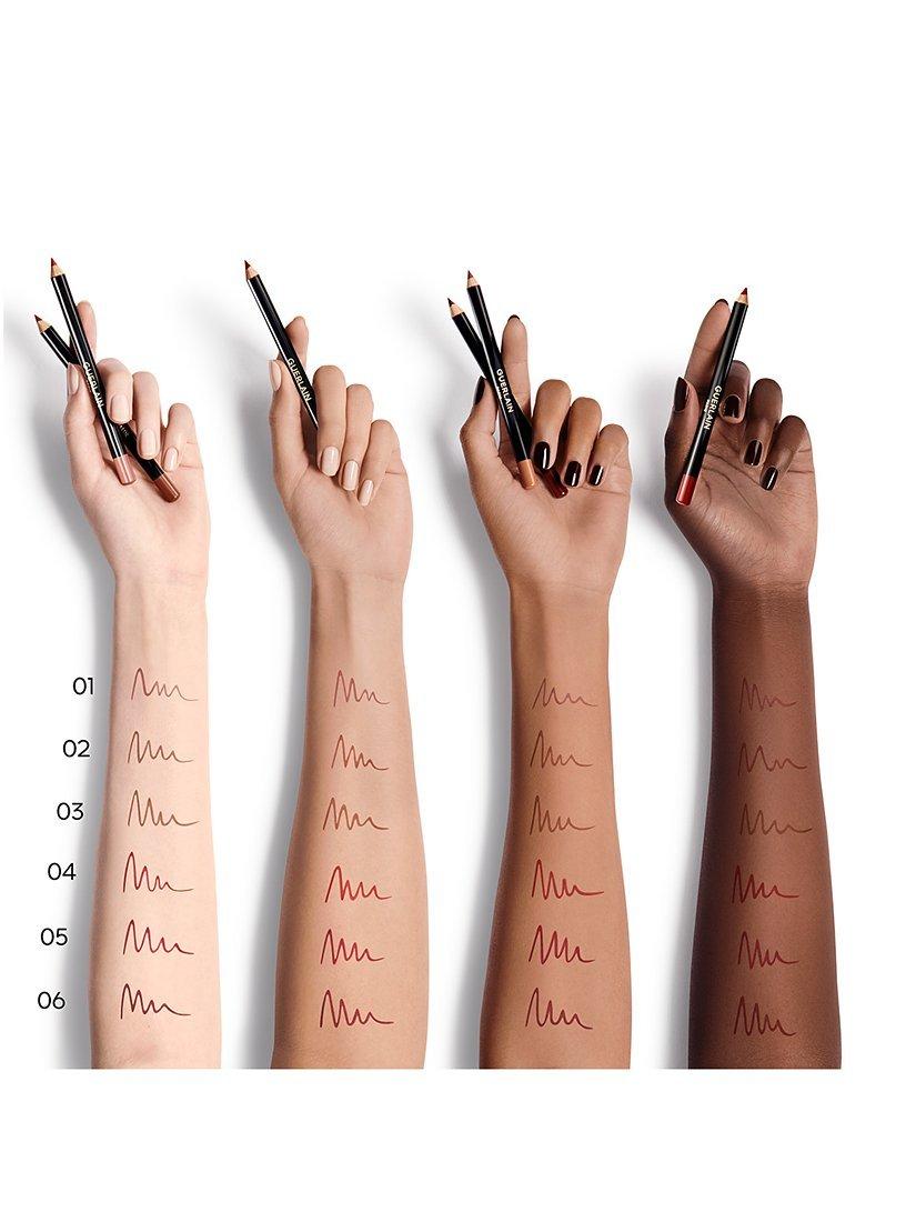 Product image 4 of 6, which shows Guerlain Contour G Lip Pencil, 04 Le Rouge Feu