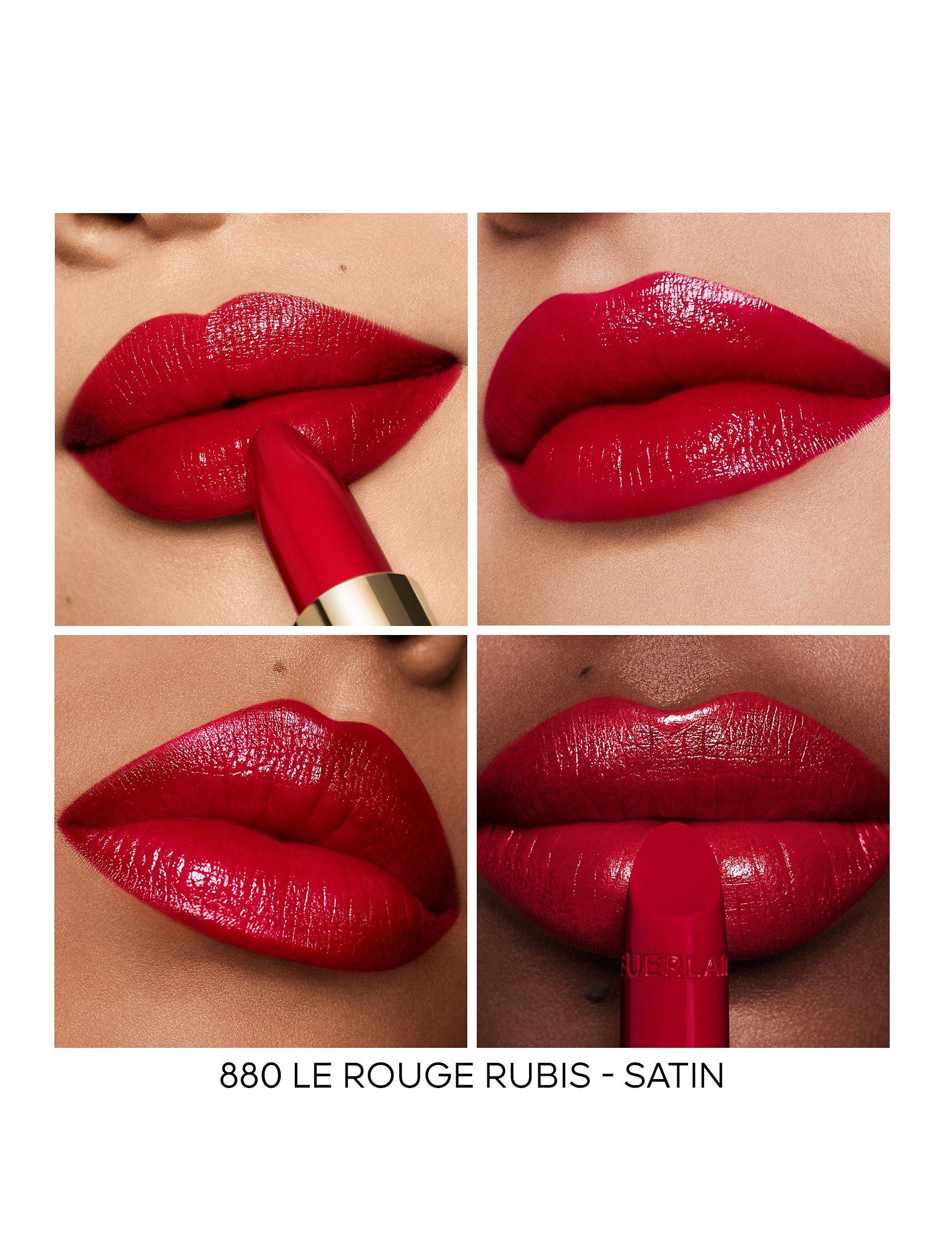 Product image 5 of 11, which shows Guerlain Rouge G The Refill The Customisable Ultra-Care Lipstick Satin, 880 Le Rouge Rubis