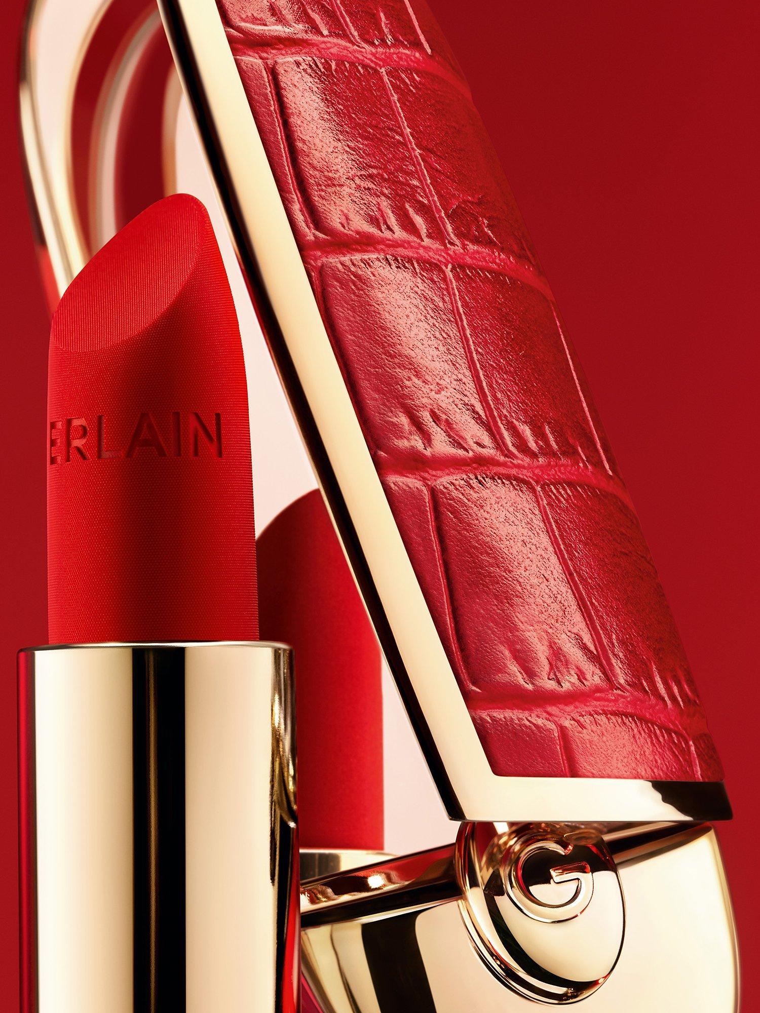 Product image 10 of 10, which shows Guerlain Rouge G The Refill The Customisable Ultra-Care Lipstick Velvet, 510 Le Rouge Vibrant