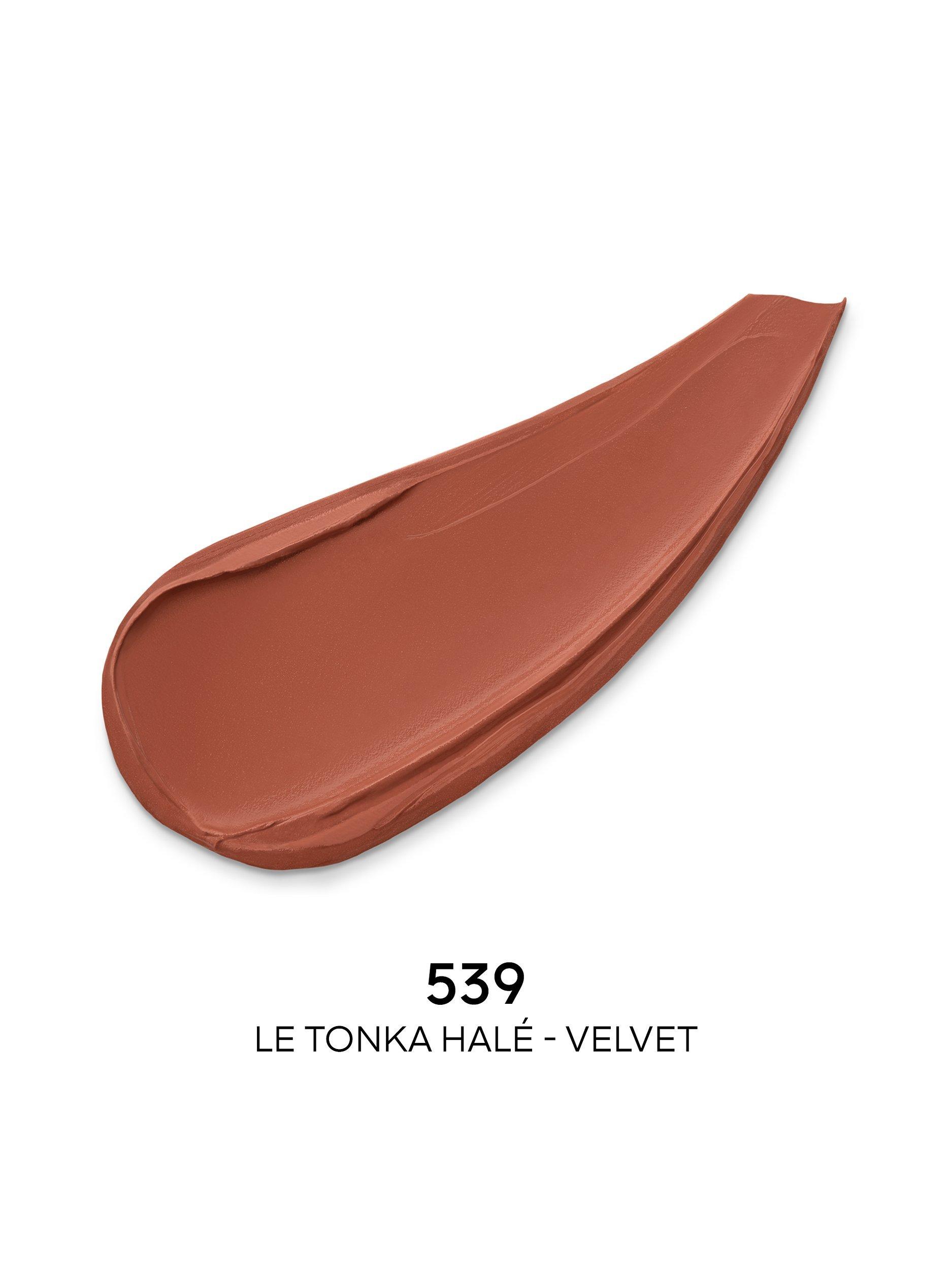 Product image 4 of 11, which shows Guerlain Rouge G The Refill The Customisable Ultra-Care Lipstick Velvet, 539 Le Tonka Halé