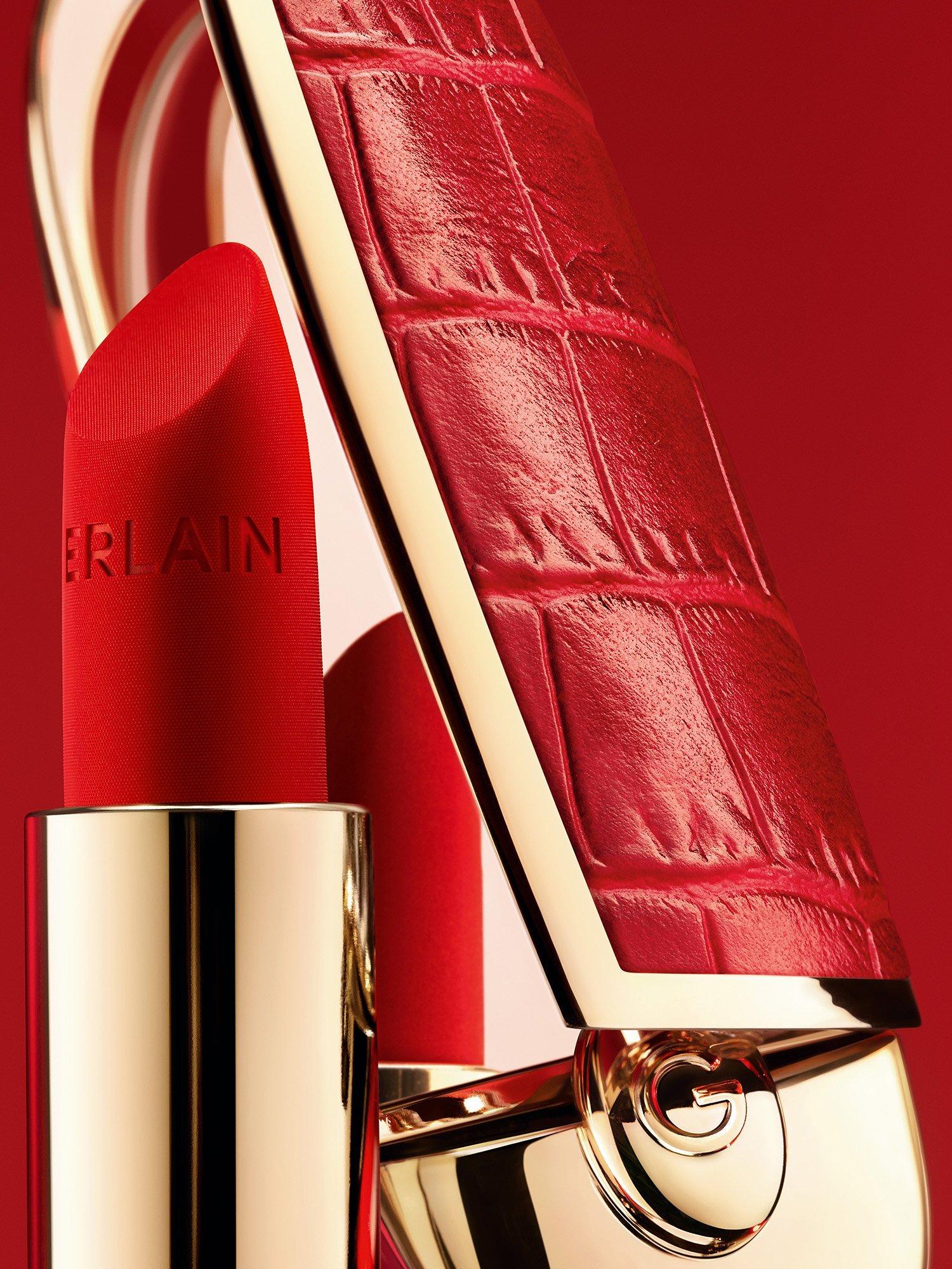 Product image 10 of 11, which shows Guerlain Rouge G The Refill The Customisable Ultra-Care Lipstick Velvet, 539 Le Tonka Halé