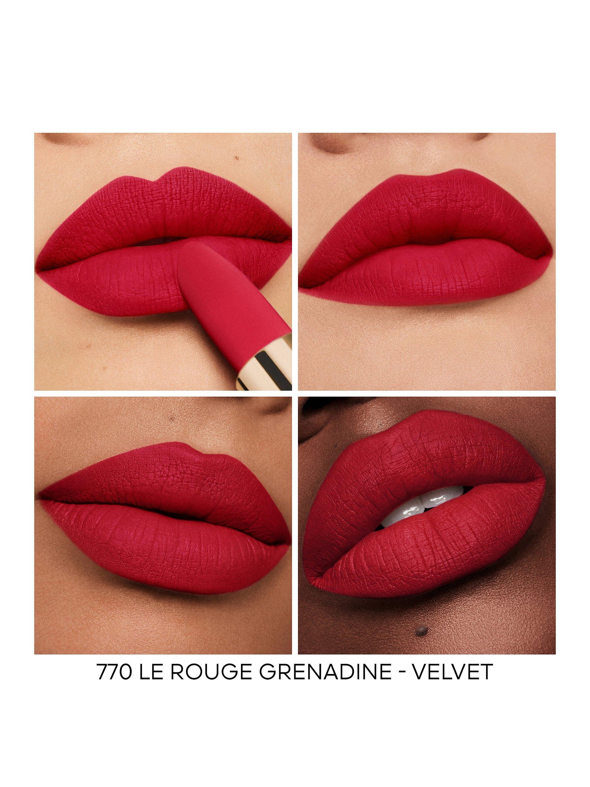 Product image 5 of 11, which shows Guerlain Rouge G The Refill The Customisable Ultra-Care Lipstick Velvet, 770 Le Rouge Grenadine