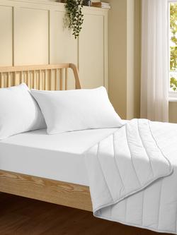 Snuggledown Cooling Blanket and Pillowcase, White - view 2, White