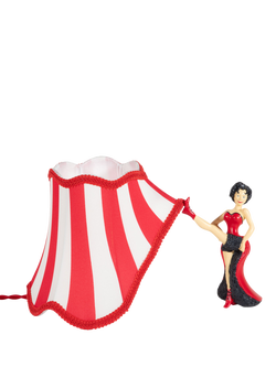 Seletti Circus AbatJour Lucy Table Lamp, Red/Multi, Red Multi Red