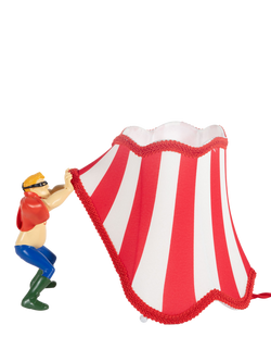 Seletti Circus AbatJour Super Jimmy Table Lamp, Red/Multi, Red Multi Red