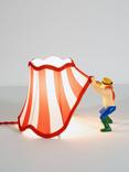 Seletti Circus AbatJour Super Jimmy Table Lamp, Red/Multi