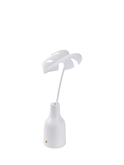 Seletti Leaf Table Lamp Delicio, White, White White