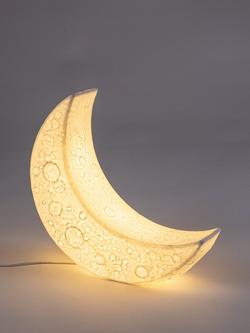 Seletti My Tiny Moon Table Lamp, White White