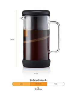 Barista & Co One Brew Coffee Maker, 350ml - view 2, Black