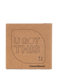 Barista & Co Stainless Steel 'U Got This' Coffee Stencil