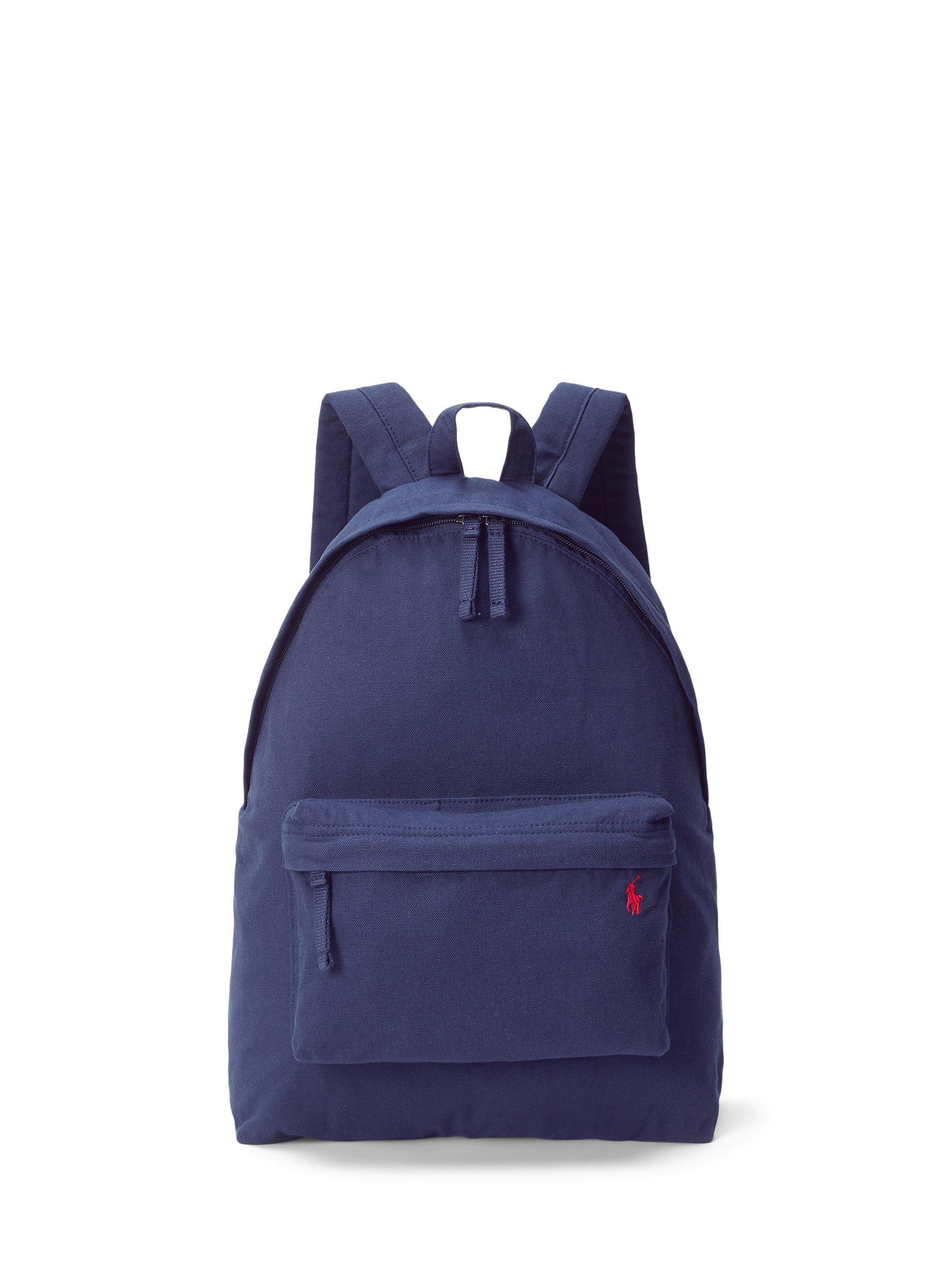 Ralph Lauren Canvas Backpack Medium Newport Navy