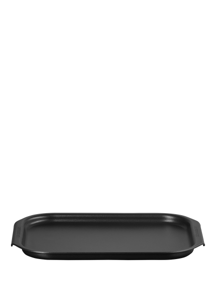 Le Creuset Hard Anodised Aluminium Non-Stick Oven Tray, L28cm - view 2, Black