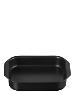 Le Creuset Hard Anodised Aluminium Non-Stick Roasting Tin, L27cm, Black