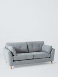 John Lewis Alfie Large 3 Seater Sofa, Light Leg, Grey Light