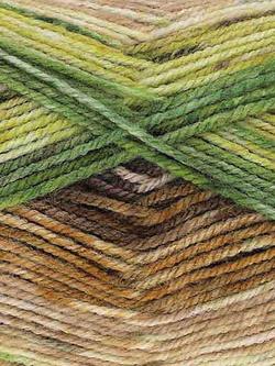 King Cole Bramble DK Crochet Yarn, 100g, Greengage