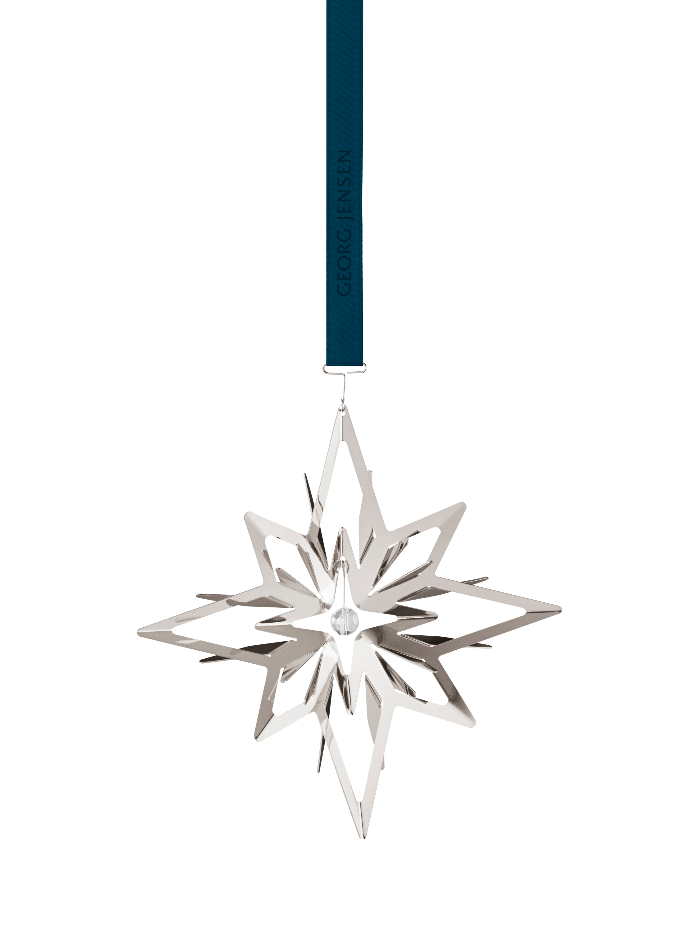 Georg Jensen Christmas Collectibles 2024 Star Tree Decoration, Palladium