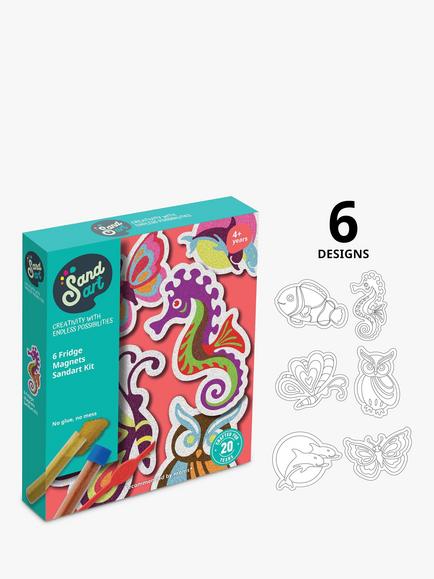 Sandart Magnets Craft Kit - view 2, Multi