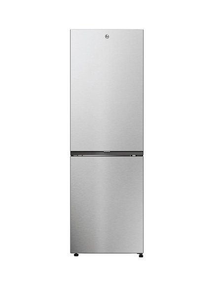 Hoover HONCQ2T618EXK Freestanding 60/40 Fridge Freezer, Silver, Silver