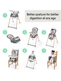 Ingenuity Proper Positioner 7-in-1 Highchair - view 2, Multi